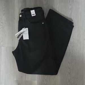 Judy Blue Black High-Rise Straight Jeans